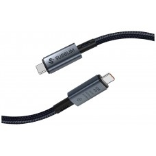 CABLE HIGH 240W USB-C/USB-C 4.0 8K 1.5 M NEGRO SUBBLIM (Espera 4 dias)