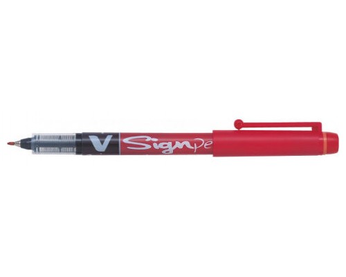 ROTULADOR VSIGNPEN PUNTA FIBRA ROJO PILOT SW-VSP-R (MIN12) (Espera 4 dias)