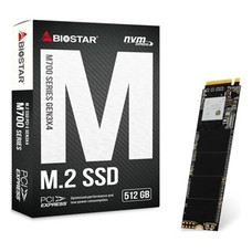 Biostar SSD M710 512Gb Pcie Gen3x4 NVMe 1.3 Biostar SSD M710 512Gb Pcie Gen3x4 NVMe 1.3