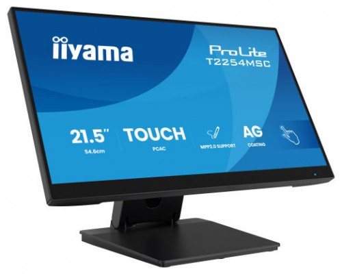 iiyama T2254MSC-B2AG pantalla para PC 54,6 cm (21.5") 1920 x 1080 Pixeles Full HD LED Pantalla táctil Negro (Espera 4 dias)