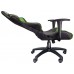 Talius silla Gecko V2 gaming negra/verde, brazos fijos, butterfly, base nylon, ruedas nylon