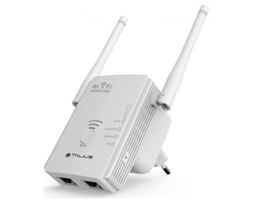 Talius redes router/ repetidor/ AP 300Mb 2 antenas REP-3002-ANT