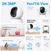 CAMARA TP-LINK WIFI TAPO TC71 2K/3MP 360 VISION
