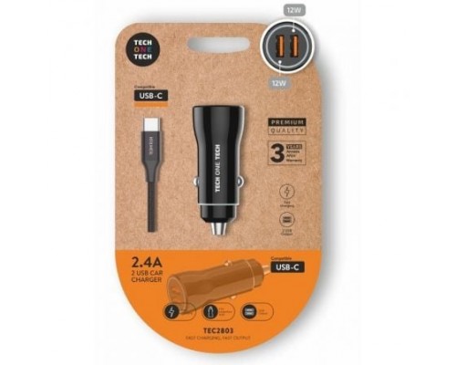 PENDRIVE TECH1TECH-CARGA COCHE TEC2803