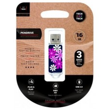 PENDRIVE TECH1TECH-FLOWER POWER 16GB