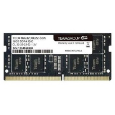 DDR4 TEAMGROUP ELITE SODIMM 16GB 3200 NEGRO