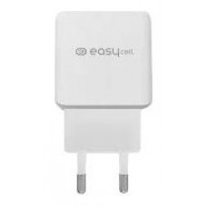 CARGADOR COCHE EASYCELL 1x USB BLANCO