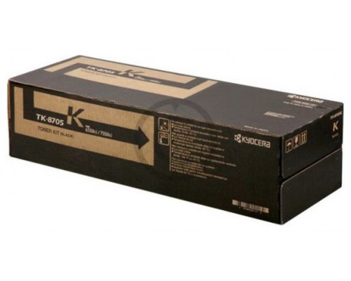 KYOCERA  Toner negro TK8705K