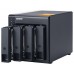 QNAP TL-D400S caja para disco duro externo Carcasa de disco duro/SSD Negro, Gris 2.5/3.5" (Espera 4 dias)