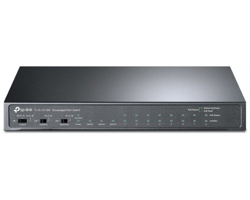 SWITCH TP-LINK 8 PORT 10/100 y 3 PORT POE+