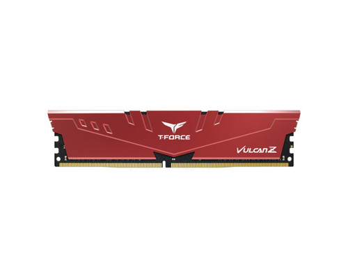 DDR4 TEAMGROUP T-FORCE VULCAN Z 8GB 3200 RED CL16-18-18-38 1.35V DDR4 TEAMGROUP T-FORCE VULCAN Z 8GB 3200 RED CL16-18-18-38 1.35V
