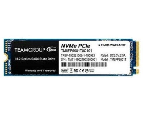 HD  SSD 1TB TEAMGROUP M.2 2280 NVME PCIEX 3.0 MP33