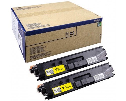 BROTHER Toner Amarillo PACK2  HLL8350CDW  6K