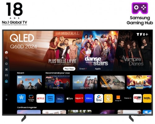 TV SAMSUNG TQ75Q60DAU 75" QLED 4K UHD SMART TV