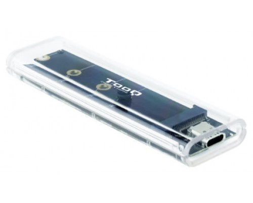 CAJA EXTERNA M.2 NGFF/NVMe USB3.1 GEN2 USB-C RGB
