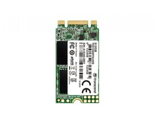 SSD TRANSCEND M.2 128GB SATA3 2242 MTS430S (Espera 4 dias)