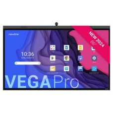 NEWLINE MONITOR INTERNATIVO VEGA (TT-8624Z) 86", ANDROID 13, CAPACITIVO P-CAP, CAMARA 4K, 8 MIC, MULTI USUARIO, 2X20W+SUB15W, WIFI 6 + BL, USB-C 100W, 8GB Y 128GB, 32 PT, NEWLINE APPS, OPS PC Y  SDM OPCIONAL, 5 A&Ntilde;OS DE GARANTIA ON SITE (Espera
