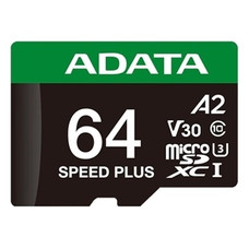 ADATA Speed Plus microSDXC UHS-I 64GB U3 V30 A2