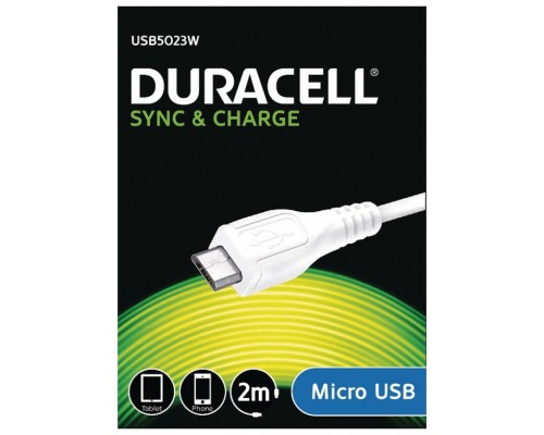 CABLE DURACELLLE USB5023W