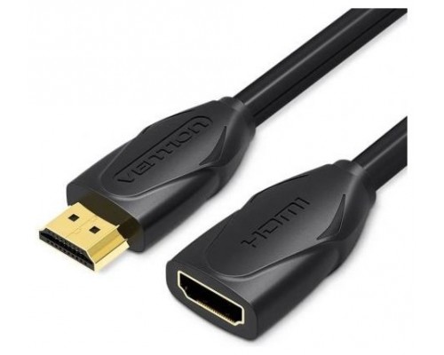 CABLE HDMI V2.0 4K M-H TRENZADO 1.5 M NEGRO VENTION (Espera 4 dias)