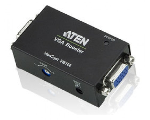 Aten VB100 extensor audio/video Negro (Espera 4 dias)