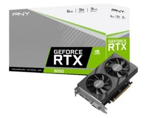 Vga Pny Geforce Rtx 3050 Verto 6gb Gddr6 1xdisplayport