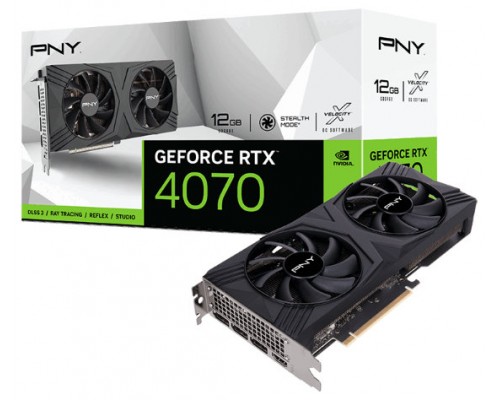 Vga Pny Geforce Rtx 4070 12gb Verto Dual Fan Edition