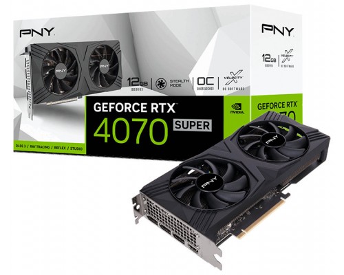 PNY VGA GeForce RTX 4070 Super 12GB Verto - Dual Fan