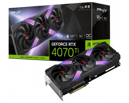 VGA PNY GEFORCE RTX 4070 Ti 12GB XLR8 Gaming RGB VERTO