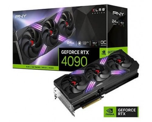 PNY VCG409024TFXPB1 tarjeta gráfica NVIDIA GeForce RTX 4090 24 GB GDDR6X (Espera 4 dias)