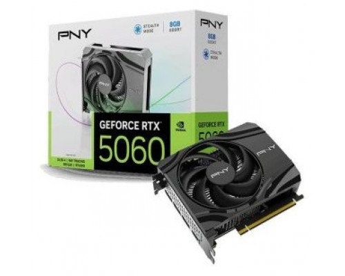 VGA PNY GEFORCE RTX 5060 8GB DDR7 3xDP 1xHDMI RELOJ