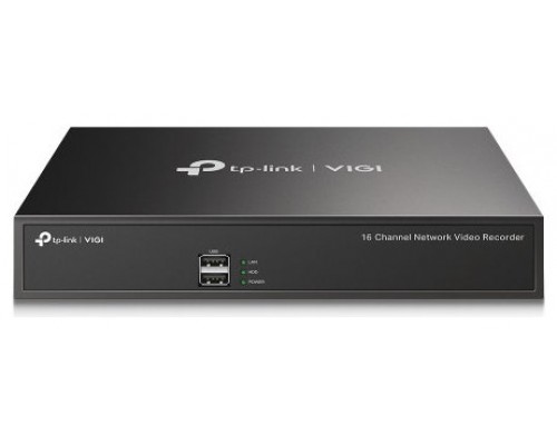 TP-Link VIGI NVR1016H Grabadore de vídeo en red (NVR) Negro (Espera 4 dias)