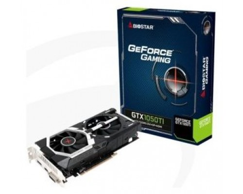 VGA BIOSTAR GEFORCE GTX1050 4GB GDDR5 1xDP 1xHDMI