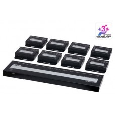 ATEN 8-PORT 4K HDMI CAT 6 SPLITTER WITH 8 RECEIVERS KIT, WITH LOCAL HDMI OUTPUT, IR RECEIVERS, AND POC (Espera 4 dias) ATEN 8-PORT 4K HDMI CAT 6 SPLITTER WITH 8 RECEIVERS KIT, WITH LOCAL HDMI OUTPUT, IR RECEIVERS, AND POC (Espera 4 dias)