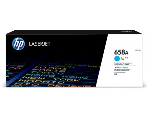 HP LaserJet Enterprise M751 Toner Cian 658A