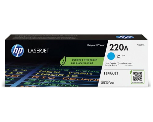 HP Toner laserJet 220A cian