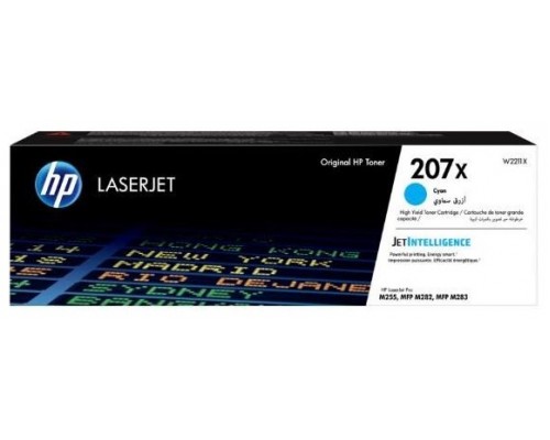 HP 207X TONER HP207X CIAN (W2211X) (Espera 4 dias)