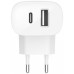 Cargador De Pared Belkin Wcb007vfwh Boost Charge Usb-c