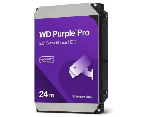 Western Digital Purple Pro WD240PURP disco duro interno 24 TB 7200 RPM 512 MB 3.5" Serial ATA III (Espera 4 dias)