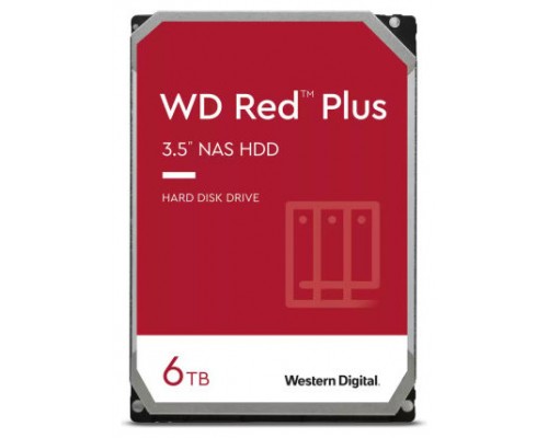 DISCO DURO WD RED PLUS 6TB SATA