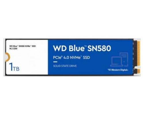 SSD WD M.2 1TB PCIE4.0 NVME SN580 BLUE (Espera 4 dias)