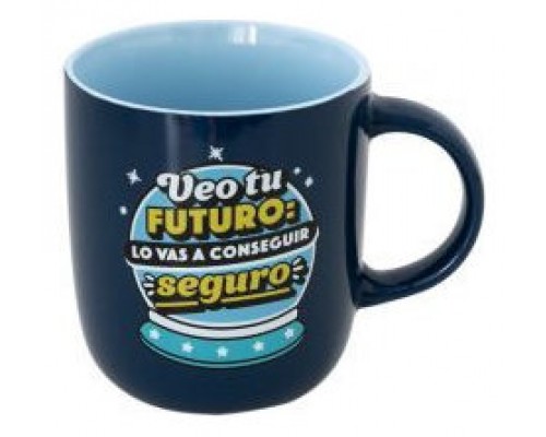 TAZA - VEO  TU  FUTURO: LO VAS A CONSEGUIR SEGURO MR.WONDERFUL WOA11290ES (Espera 4 dias)