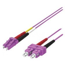 WP FIBER OPTIC MULTIMODE PATCH CORD ,50/125 LC-SC, 2 MT. OM4 ,LSZH, VIOLET COLOR (Espera 4 dias) WP FIBER OPTIC MULTIMODE PATCH CORD ,50/125 LC-SC, 2 MT. OM4 ,LSZH, VIOLET COLOR (Espera 4 dias)