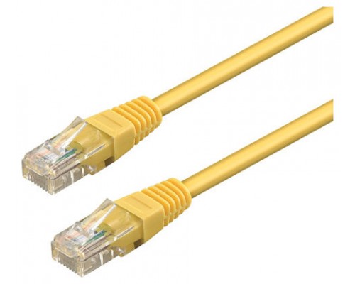 WP CABLE DE CONEXION CAT 6 U-UTP 3 M. AWG 26/7. CU. AMARILLO (Espera 4 dias)