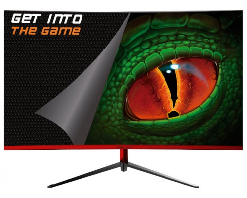 Monitor 24" Curvo Hdmi Dp Keep Out Gaming