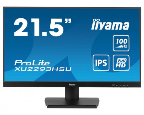 iiyama ProLite XU2293HSU-B7 pantalla para PC 54,6 cm (21.5") 1920 x 1080 Pixeles Full HD LED Negro (Espera 4 dias)