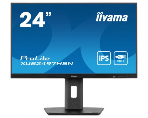 iiyama ProLite XUB2497HSN-B2 pantalla para PC 60,5 cm (23.8") 1920 x 1080 Pixeles Full HD LED Negro (Espera 4 dias)