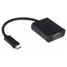 ADAPTADOR USB-C A VGA RESOLUCION 1080p 60Hz