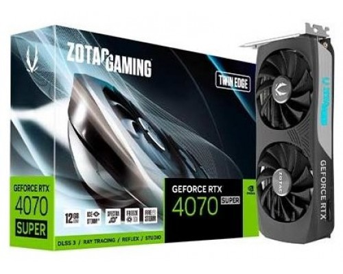 TARJETA GRAFICA ZOTAC RTX 4070 SUPER TWIN EDGE 12GB