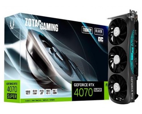 Zotac GAMING GeForce RTX 4070 SUPER Trinity OC NVIDIA 12 GB GDDR6X (Espera 4 dias)